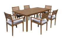 JONAS 7 PIECE OUTDOOR DINING SET JONAS 7 PIECE OUTDOOR DINING SET